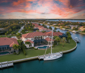 Luxury sailboat access waterfront homes for sale in Charlotte County FL